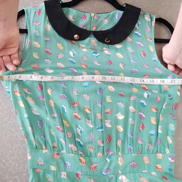 OWL PRINT ROMPER nwot - Picture 3 of 4